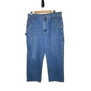 Vtg. Silvertab Levi’s Mens Baggy Carpenter Jeans 36X30 (Actual 29) Y2K Skater‎